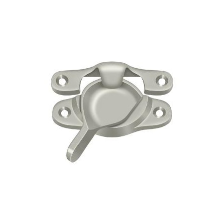 Deltana Window Sash Lock, 1-1/16" X 3" Satin Nickel WLS9U15