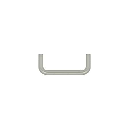 Deltana Wire Pull, 3" Satin Nickel PW300U15