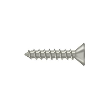 Deltana #10, Wood Screw, Nickel Steel SCWS1010U15