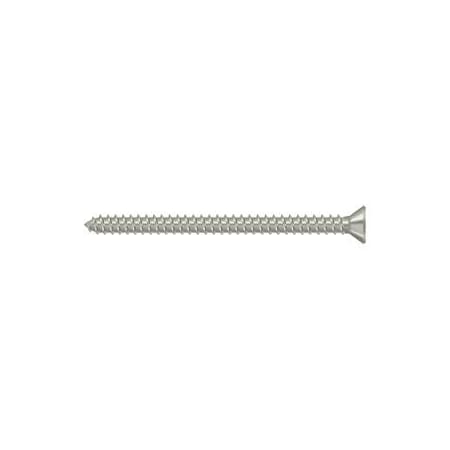 Deltana #9, Wood Screw, Nickel Steel SCWS925U15