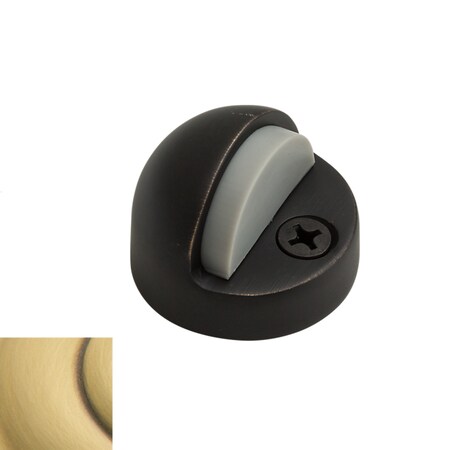 Baldwin Estate Satin Brass with Brown Door Stop 4010.060