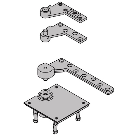 Ives Aluminum Painted Pivot 7245FSETSP28 7245FSETSP28
