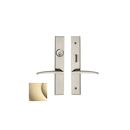 Baldwin Double Cylinder Handlesets Lifetime Brass 6915.003.DBLC