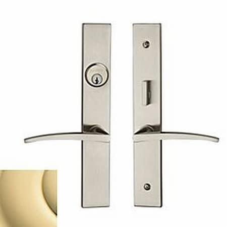 Baldwin Entry Handlesets Unlacquered Brass 6915.031.ENTR