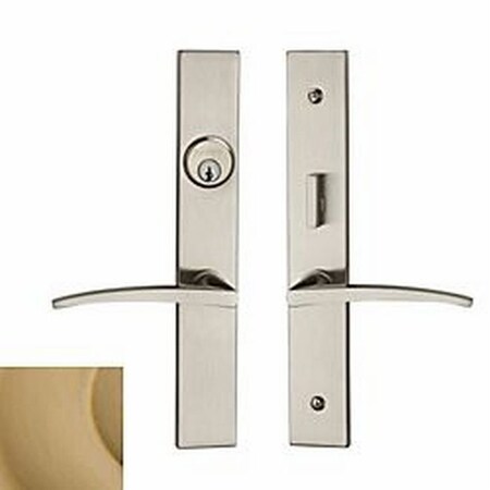 Baldwin Entry Handlesets Vintage Brass 6915.033.ENTR