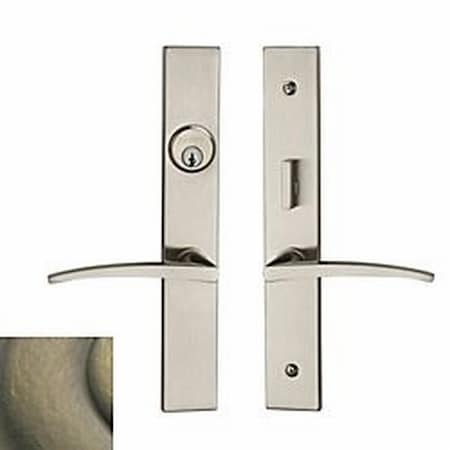 Baldwin Double Cylinder Handlesets Antique Brass 6915.050.DBLC