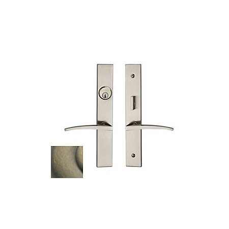 Baldwin Full Dummy Handlesets Antique Brass 6915.050.FD