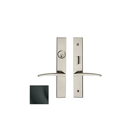 Baldwin Full Dummy Handlesets Satin Black 6915.190.FD