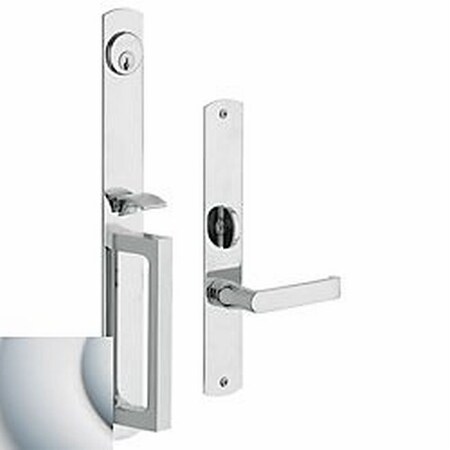 Baldwin Entry Handlesets Satin Chrome 6931.264.LENT
