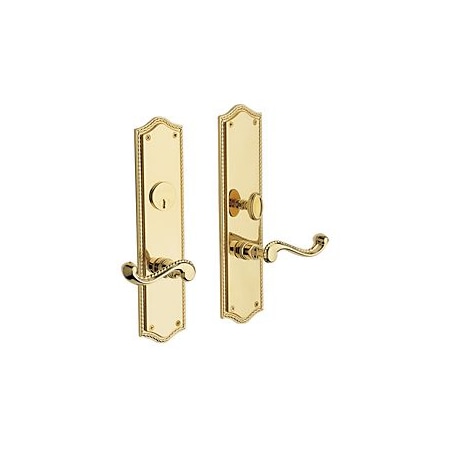 Baldwin Full Dummy Handlesets Lifetime Brass 6939.003.FD