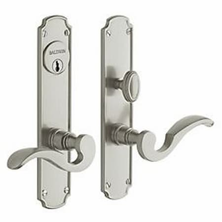 Baldwin Full Dummy Handlesets Lifetime Satin Nickel 6942.056.FD