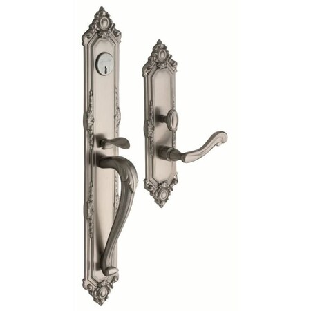 Baldwin Full Dummy Handlesets Satin Nickel 6950.150.LFD