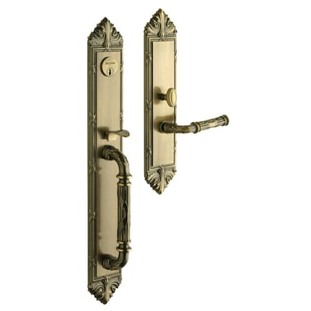 Baldwin Full Dummy Handlesets Antique Brass 6952.050.RFD