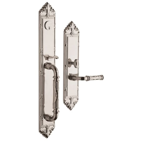 Baldwin Entry Handlesets Lifetime Bright Nickel 6952.055.LENT