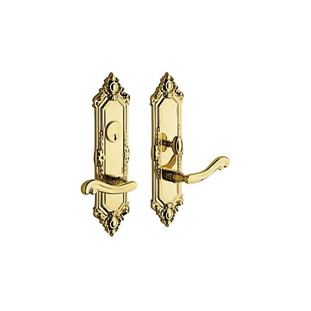 Baldwin Full Dummy Handlesets Lifetime Brass 6961.003.FD