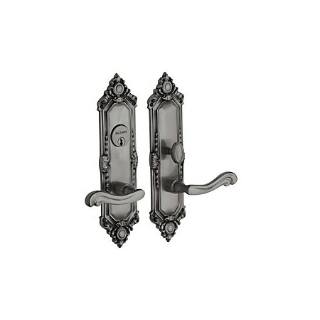 Baldwin Full Dummy Handlesets Antique Nickel 6961.151.FD