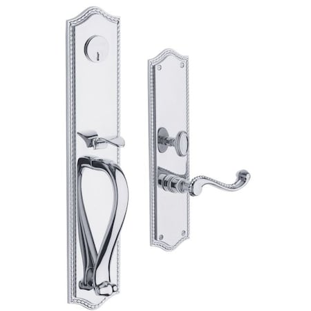 Baldwin Entry Handlesets Bright Chrome 6963.260.LENT