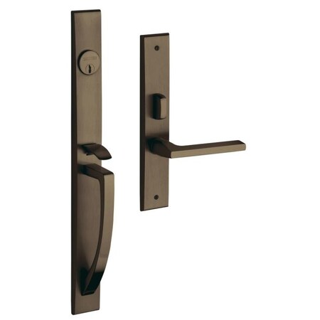 Baldwin Entry Handlesets Antique Brass 6966.050.RENT