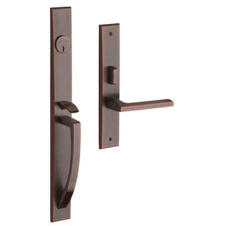 Baldwin Entry Handlesets Venetian Bronze 6966.112.RENT