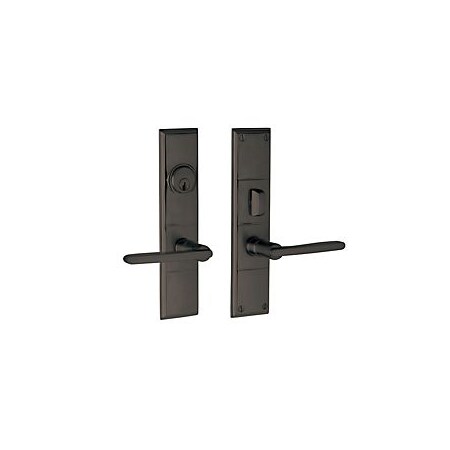 Baldwin Full Dummy Handlesets Oil Rubbed Bronze 6973.102.FD