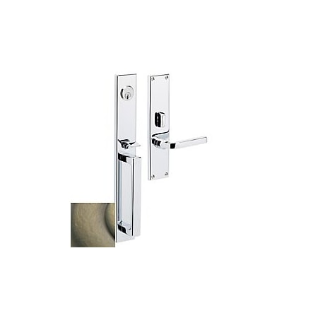 Baldwin Entry Handlesets Antique Brass 6976.050.LENT