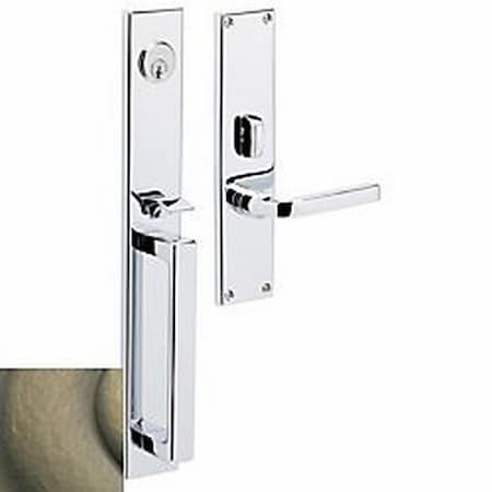 Baldwin Entry Handlesets Antique Brass 6976.050.RENT