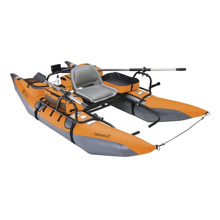 Classic Accessories XT Pontoon Boat, Pumpkin/Grey Colorado 69774