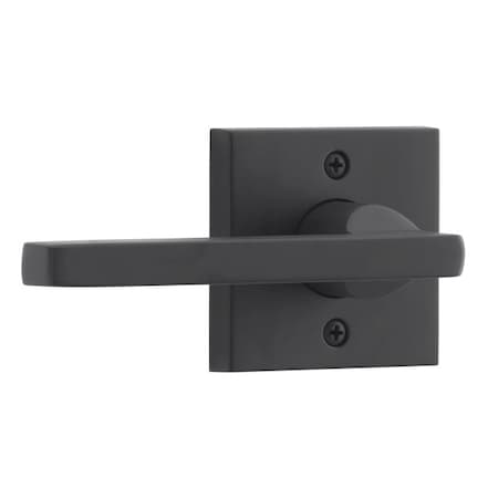 Baldwin Reserve Satin Black Door Levers HDSQUCSR190