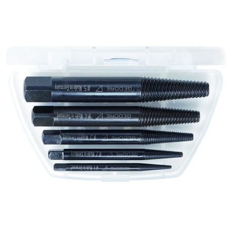 Gedore Bolt Extractor Set, 5 pcs., M3-M18 8551-55