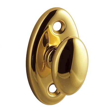 Baldwin Oval Unlacquered Brass Turns Unlacquered Brass 6751.031