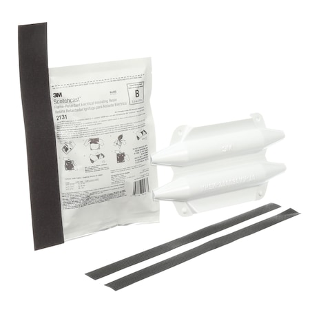 3M Splice Kit, 1/0 AWG Max, Black, EPDM Rubber Insulation, 1,000 V 82-F1