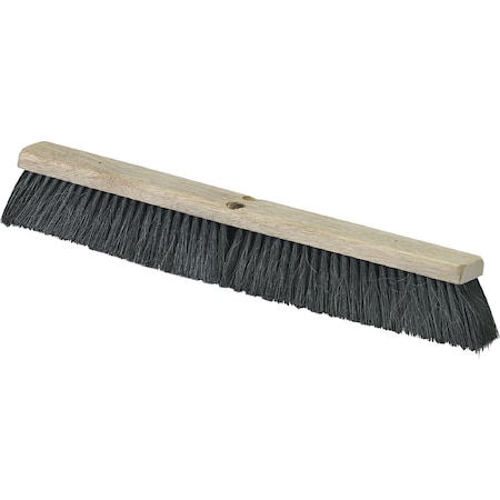 Carlisle Foodservice Horsehair Blend Sweep, 24", Blk, PK12 4504103