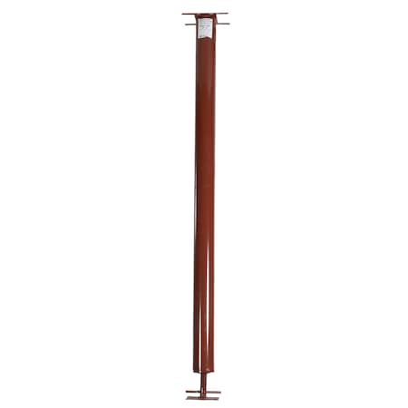 Marshall Stamping Adj. Column, 9 ft., 3" to 9 ft., 7", 4", , Metal/steel Brown, 4 Inch L, 4 Inch D 70037-0-0
