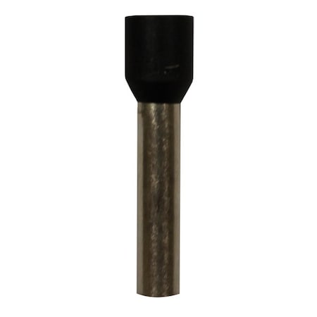 Eclipse Tools Wire Ferrule, Black, 10 AWG, 18mm, PK100 701-020