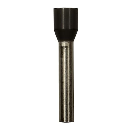 Eclipse Tools Wire Ferrule, Gray, 1 AWG2, 18mm, PK100 701-037
