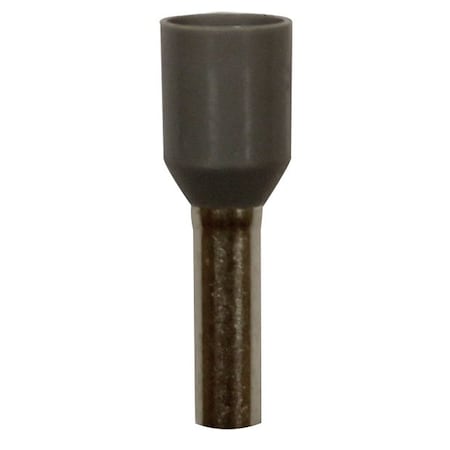 Eclipse Tools Wire Ferrule, Gray 14 AWG, PK100 701-102-100