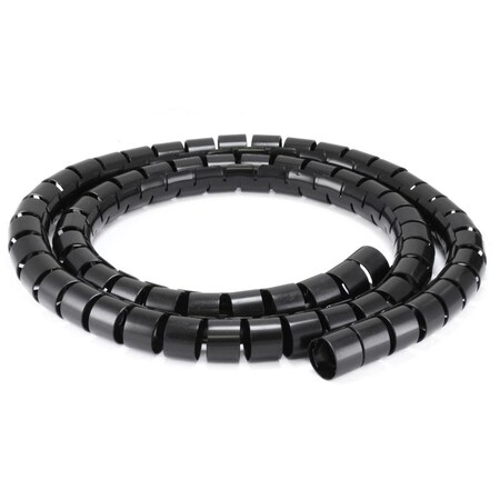 Monoprice Spiral Wrapping Bands 30mmx1.5M Black 7028