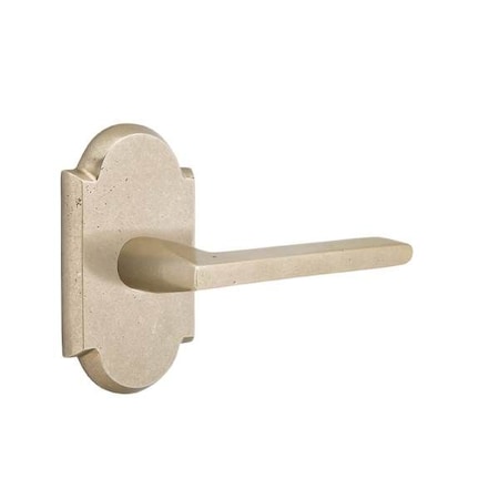 Emtek Tumbled White Bronze Dummy 7058LRTWBLH 7058LRTWBLH