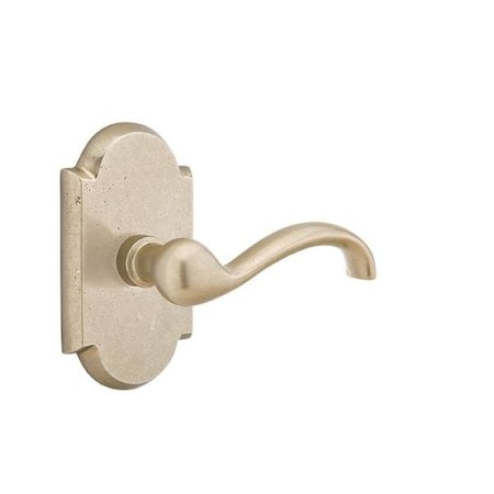 Emtek Tumbled White Bronze Dummy 7058TTTWBRH 7058TTTWB