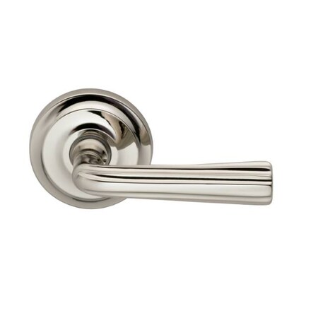 Omnia Lever 2-5/8" Rose Priv 2-3/4" BS T 1-3/4" Doors Bright Nickel 706 706/00C.PR14