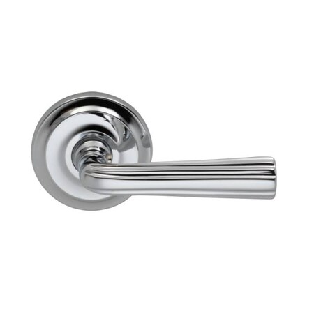 Omnia Lever 2-5/8" Rose Pass 2-3/8" BS T 1-3/8" Doors Bright Chrome 706 706/00.PA2