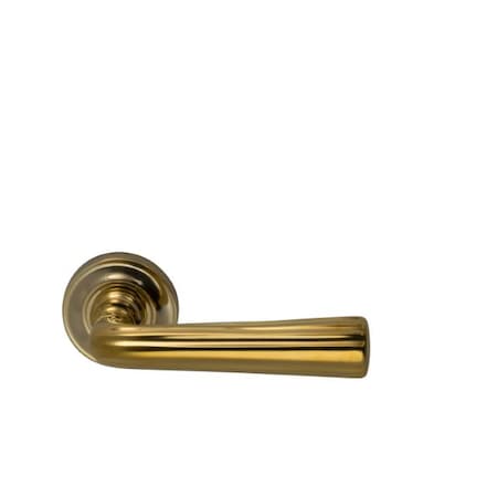 Omnia LVR 1-3/4" Rose Pass 2-3/4" BS T 1-3/4" Doors ULQ Bright Brass 706 706/45C.PA3A