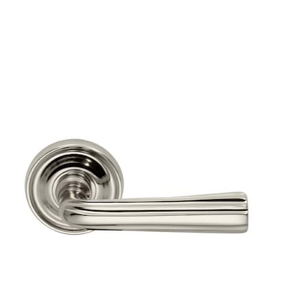 Omnia Lever 2-3/16" Rose Pass 2-3/4" BS T 1-3/4" Doors Bright Nickel 706 706/55C.PA14