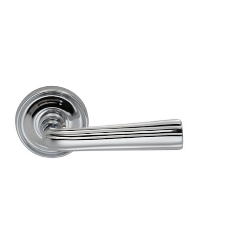 Omnia Lever 2-3/16" Rose Pass 2-3/4" BS T 1-3/4" Doors Bright Chrome 706 706/55C.PA2