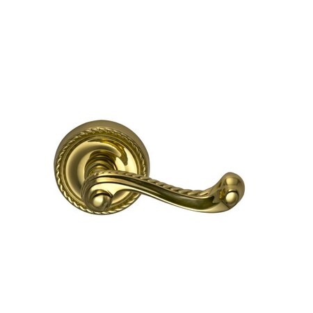 Omnia LVR 2-5/8" Rose Priv 2-3/4" BS Full Lip 1-3/8" Doors Bright Brass 706 706/00AF.PR1
