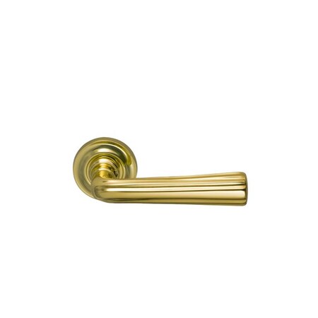 Omnia LVR 1-3/4" Rose Pass 2-3/4" BS Full Lip 1-3/4" Doors Bright Brass 706 706/45CF.PA1