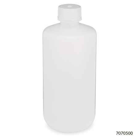Globe Scientific Bottle, 170 mm H, Natural, 73 mm Dia, PK12 7070500