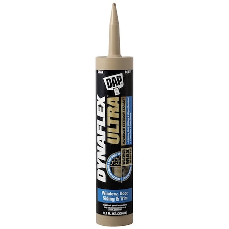 Dap Dynaflex Ultra, 10.1 oz, Clay, PK12 7079818214