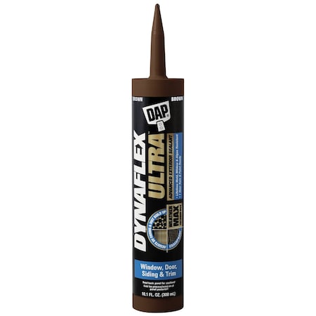 Dap Dynaflex Ultra, 10.1 oz, Brown 7079818217 | Zoro