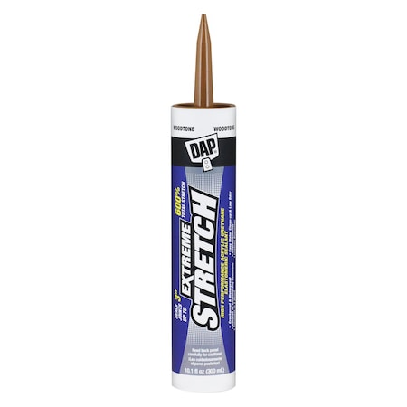 Dap Extreme Stretch Acrylic Urethane, 10 oz, Cylinder, Acrylic Urethane Base, Woodstone 7079818706